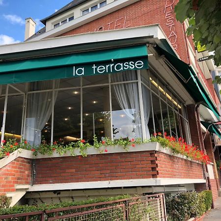 Logis Terrasse Hotel Лизьё Экстерьер фото