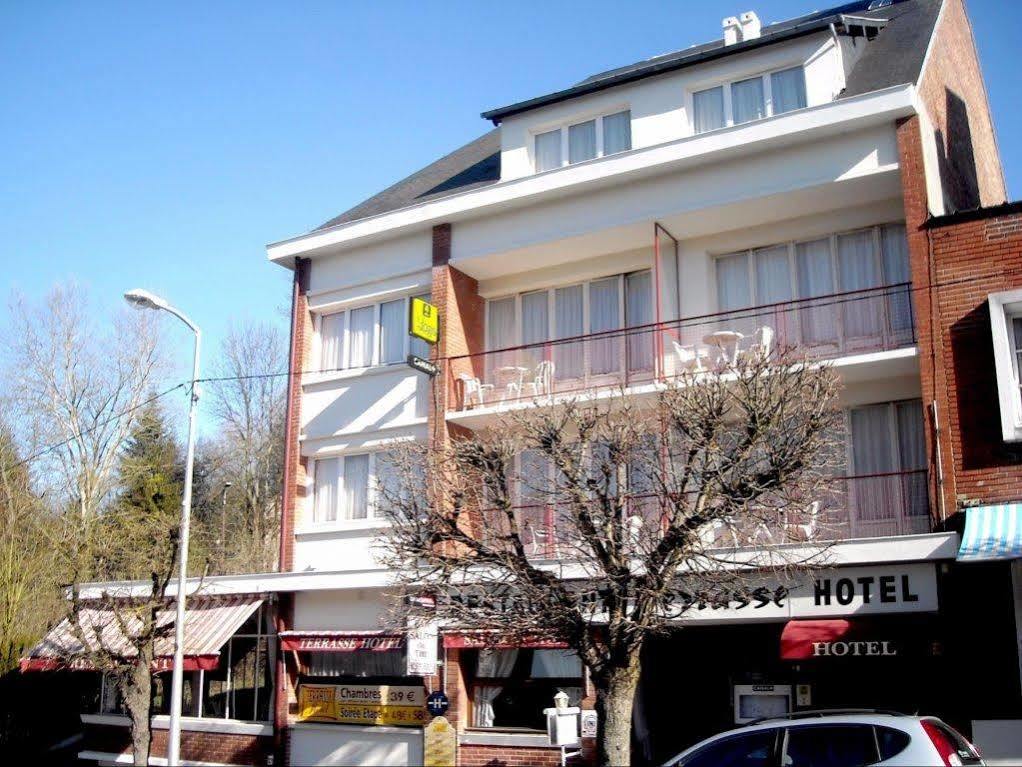 Logis Terrasse Hotel Лизьё Экстерьер фото